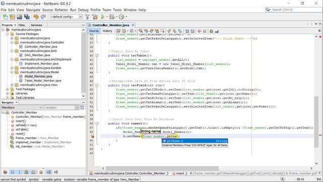 CRUD JAVA MVC - 6 Membuat Controller смотреть онлайн