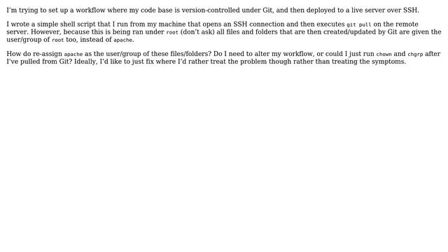 DevOps & SysAdmins: Run Git as Apache on remote server смотреть онлайн