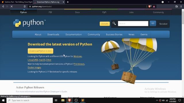 Python in sublime text || python || sublime смотреть онлайн