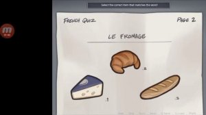 how to pass French exam test in Summertime saga game || Summertime saga || Miss Bissette walkthroug