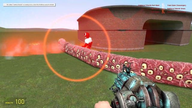 ELMO vs NEW GIANT TRAIN EATER WITH 100+ CARRIAGES!! Garry's Mod смотреть онлайн