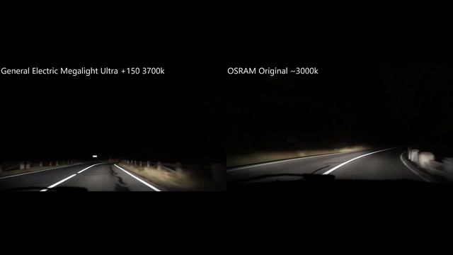 GE Megalight Ultra +150 vs OSRAM Original смотреть онлайн