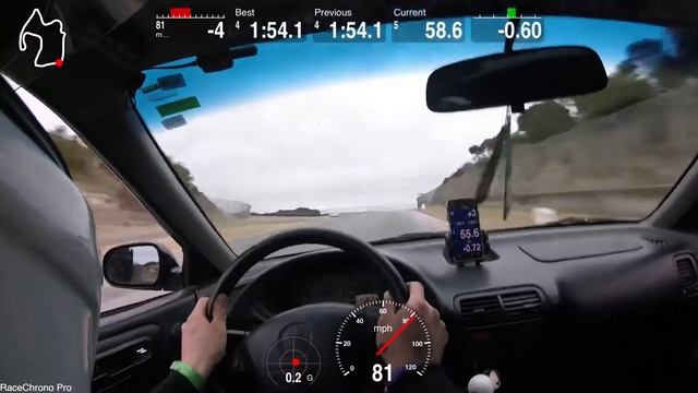 Acura integra gs-r at laguna seca. PB 1:53 смотреть онлайн