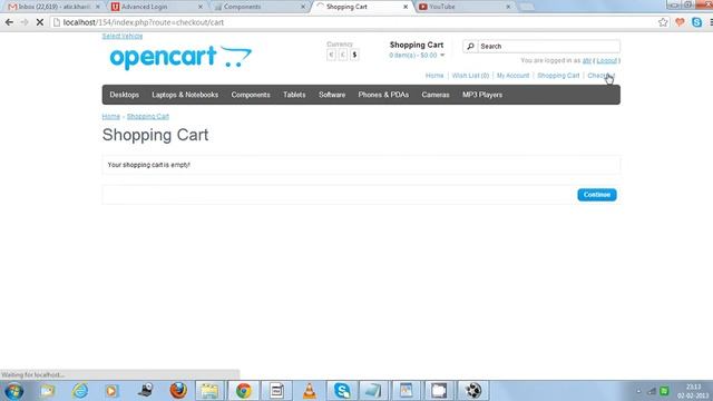 advanced login opencart смотреть онлайн