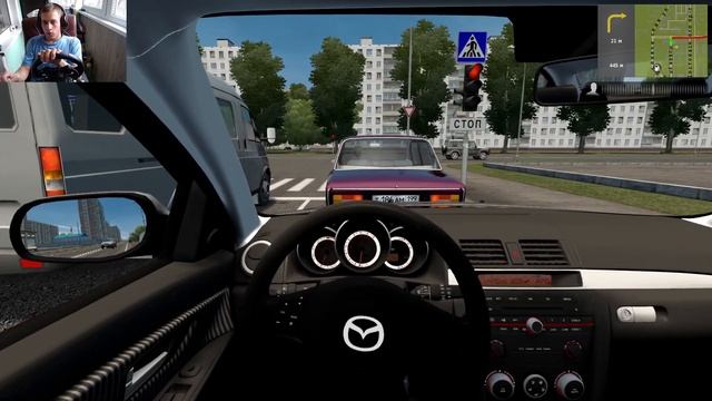 MAZDA 3 1.6 - ОБЗОР МОДА ДЛЯ CITY CAR DRIVING 1.5.9.2 смотреть онлайн
