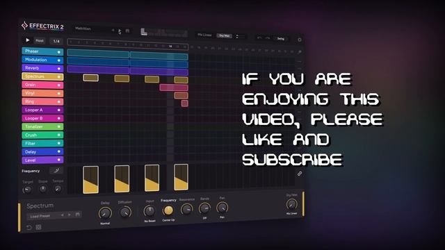 A brief demo of Sugar Bytes EFFFECTRIX 2 смотреть онлайн
