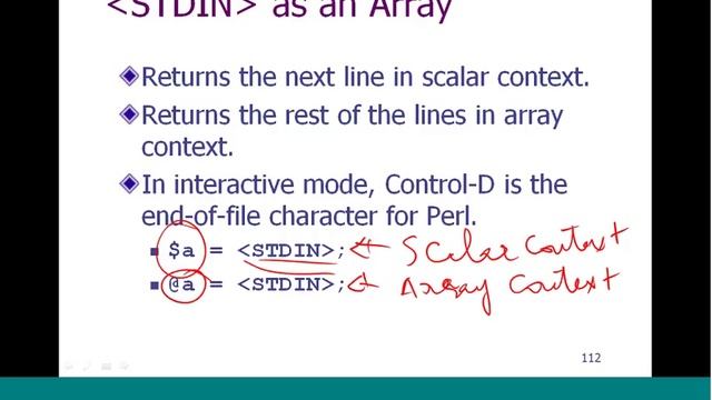 Mod-03 Lec-17 PERL 5 смотреть онлайн