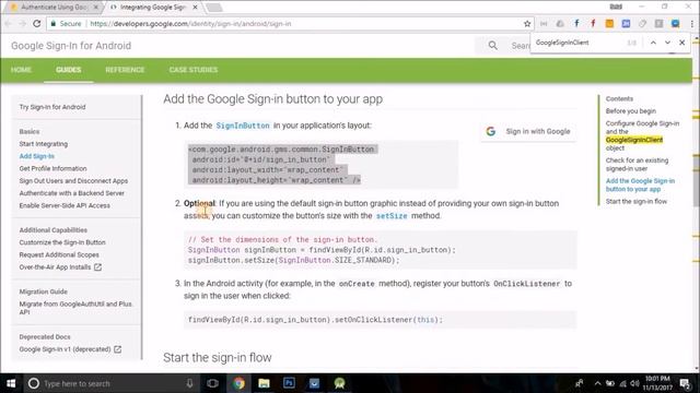 Google Plus Login using Firebase Android Tutorial смотреть онлайн