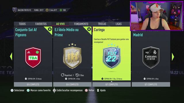 FUT FANTASSY NOVO EVENTO | DME TONALI | HYPE | FIFA 22 ULTIMATE TEAM смотреть онлайн