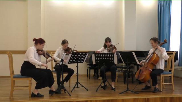 MENDELSSOHN: String Quartet In F Minor, Op. 80 (1. Allegro Vivace Assai 2. Allegro Assai)