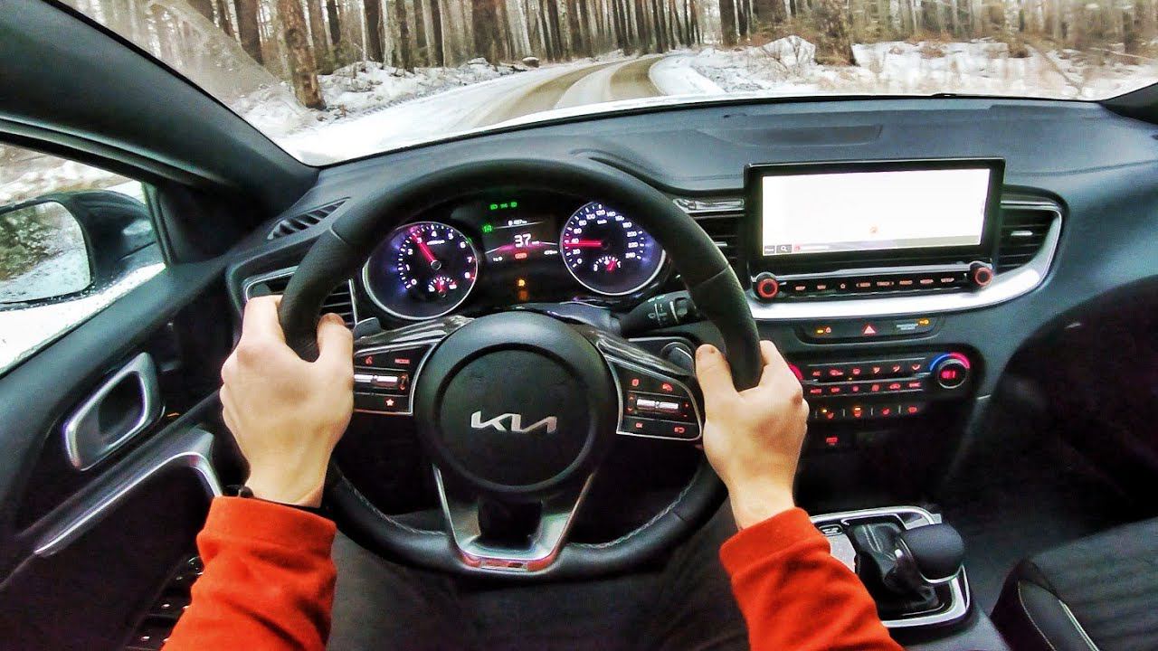 2022 KIA Ceed GT Line (150 HP FWD) - POV Review and Test-Drive смотреть онлайн