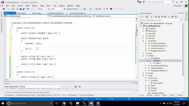 Part 5 - Convert Facebook Graph API JSON to C# Models смотреть онлайн
