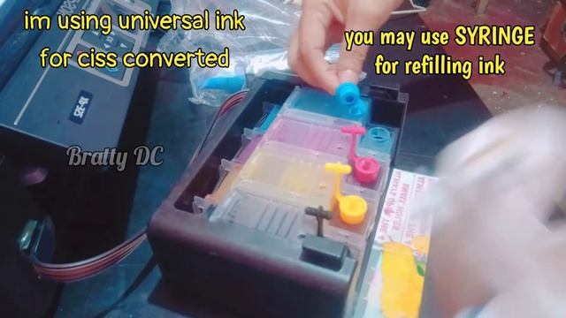 How to refill ink of Epson XP 352 ciss converted смотреть онлайн