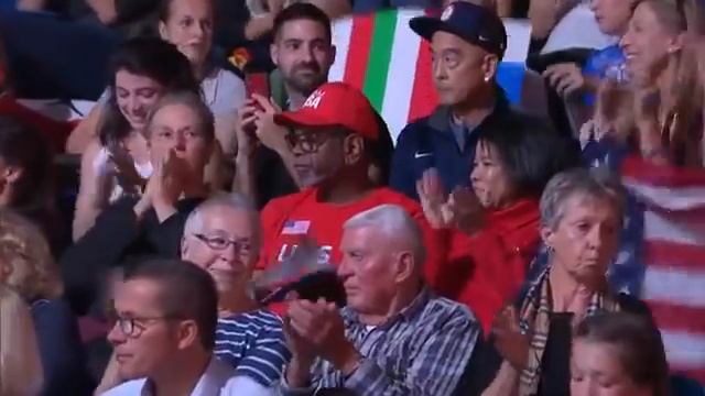 Simone Biles Breaks U.S. Women Gymnastics Team Record.*Full Video* смотреть онлайн