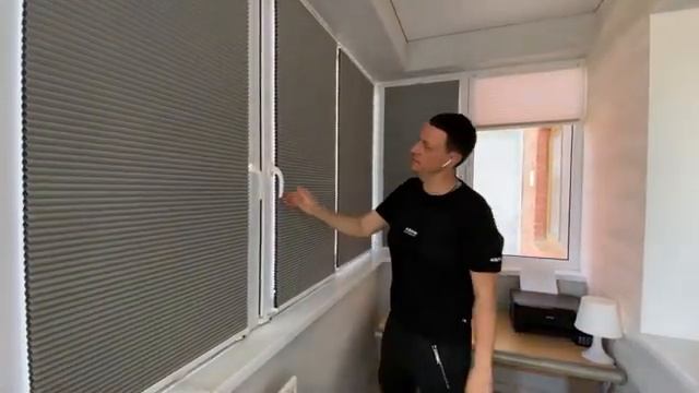 Шторы-плиссе системы день-ночь для пластиковых окон | ABRM Project смотреть онлайн