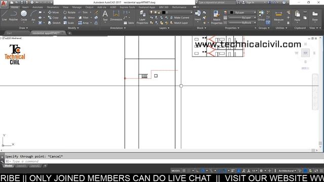 AutoCAD Class-13 | Section of Building смотреть онлайн