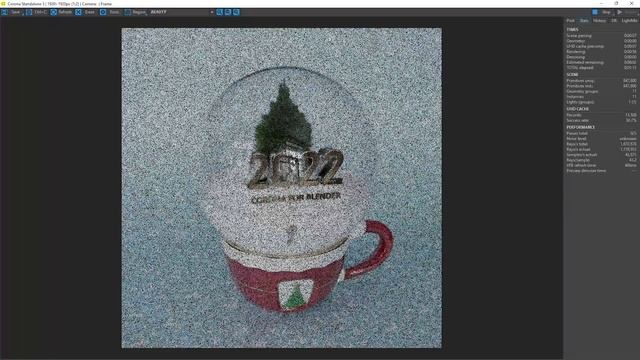 Corona Render For Blender - First Test #CoronaRender #Blender смотреть онлайн