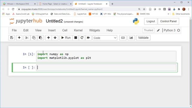 Part 1: Using the JupyterHub server смотреть онлайн