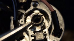 Замок зажигания Приора сломалась пружинка возврата.