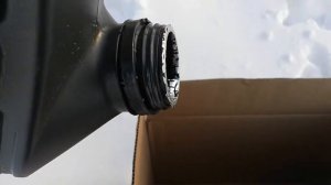 Моторное масло ZIC 0w20 (пластик) при -45°С