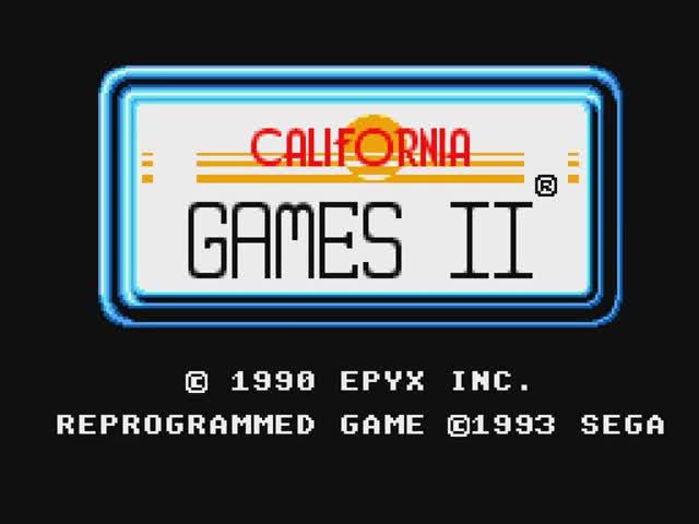 California Games 2 (SMS) смотреть онлайн