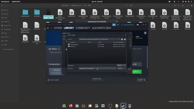 Запуск windows игр через Proton (Steam Play) смотреть онлайн