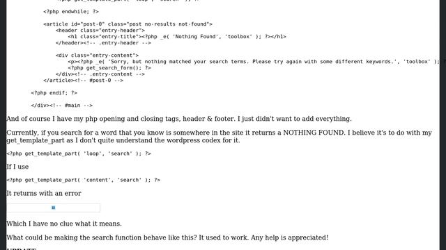 Wordpress: Search page isn't returning any results смотреть онлайн