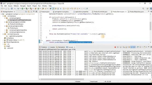JPQL Part1 | Spring Boot Data JPA | How to Use JPQL For Fetching Data From Database | Hibernate |JP смотреть онлайн