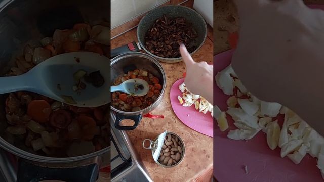 ?Готовлю ПРОСТОЙ салат?с ШАМПИНЬОНАМИ ?и ФАСОЛЬЮ ? смотреть онлайн
