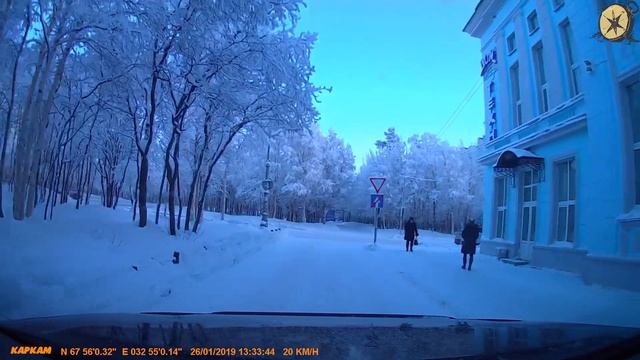 Мончегорск и окрестности. Январь 2019. Часть 1. смотреть онлайн