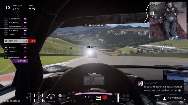 GT7 - Day 140 - LIVE GAMEPLAY - cockpit cam - TCS OFF - Manual + Clutch - Ai on Hard - v1.18 смотреть онлайн