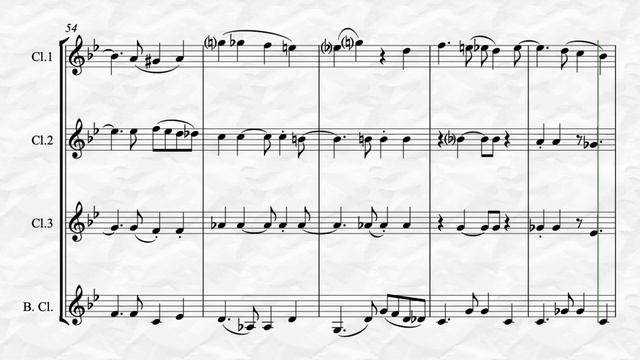 Desafinado (for Clarinet Quartet) смотреть онлайн