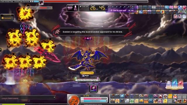 MapleStory: How To Solo Hard Damien | Genesis Liberation смотреть онлайн