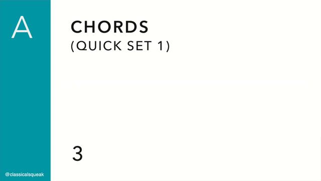 RCM Prep A Chords (Ear Training - Major or Minor Triads) | Quick Set 1 смотреть онлайн