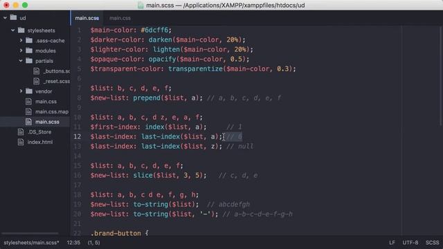 Sass Tutorial for Beginners - Learn SCSS - Sass Crash Course - #32 - Built In Functions смотреть онлайн