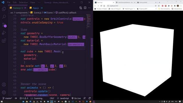 Introducción a Three.js con React en español – Conceptos Generales ? смотреть онлайн