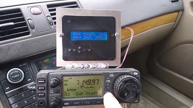 Screwdriver Antenna Arduino Stepper Motor Controller смотреть онлайн