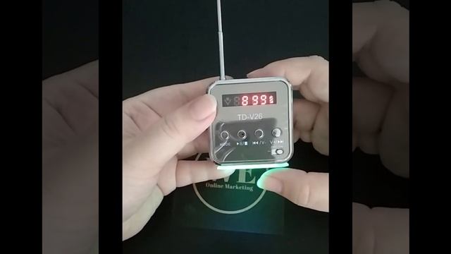 TD-V26 FM Radio / Bluetooth Speaker смотреть онлайн