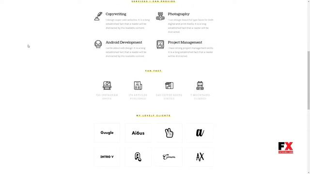 Oliver - Classic and Minimal Portfolio WordPress Theme Jimi Aust смотреть онлайн