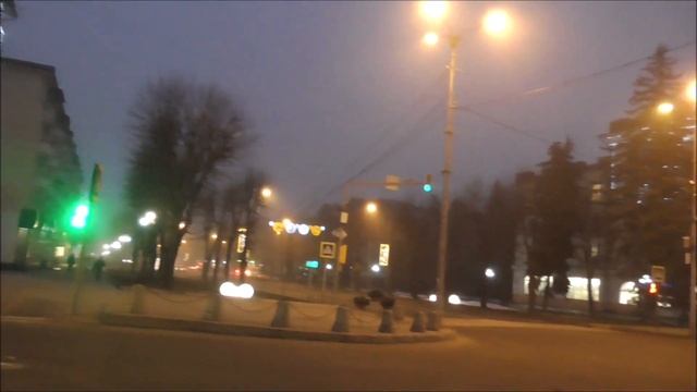 "Вечерний новогодний проспект Ленина. Нальчик, 03 01 21" смотреть онлайн