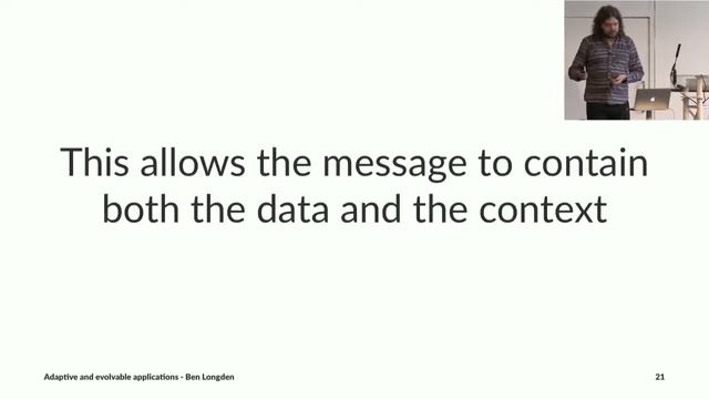 Ben Longden: Adaptive and evolvable applications смотреть онлайн