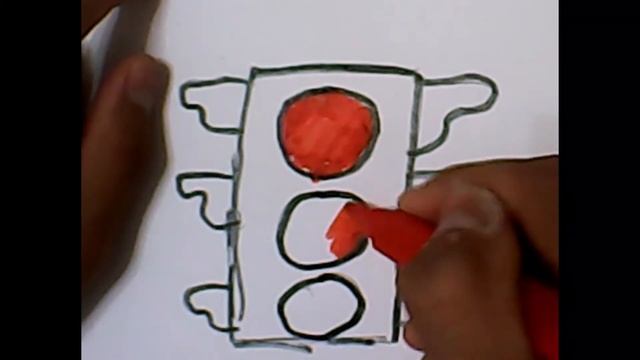 Drawing traffic lights for kids /Bolalar uchun svetafor rasm chizish / Рисуем светофор для детей смотреть онлайн