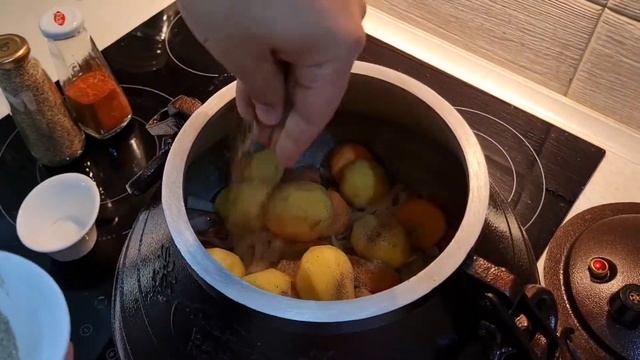 Казан Кебаб в афганском казане/ Антрекот в афганском казане / Афганский казан на электрической плит смотреть онлайн