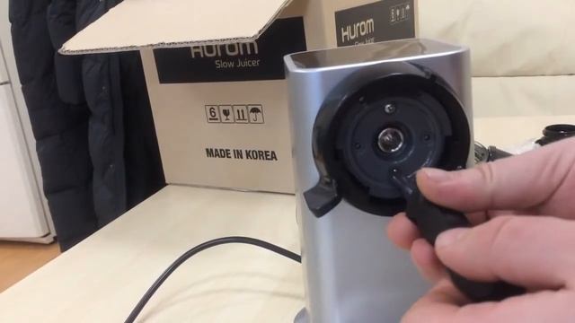 Hurom Chef GI как собрать обратно фиксатор отжимной корзины после чистки смотреть онлайн
