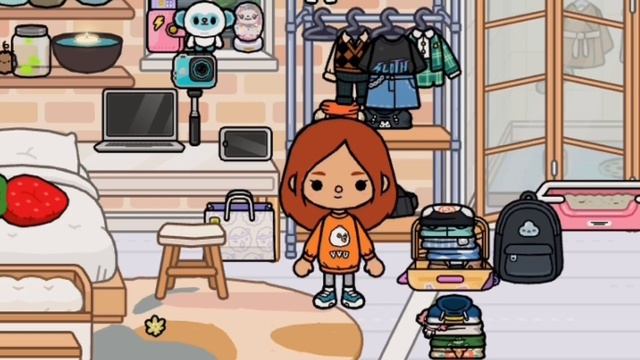 собираю вещи в корею!) / тока бока/ корея/ тока ханна!¡? смотреть онлайн