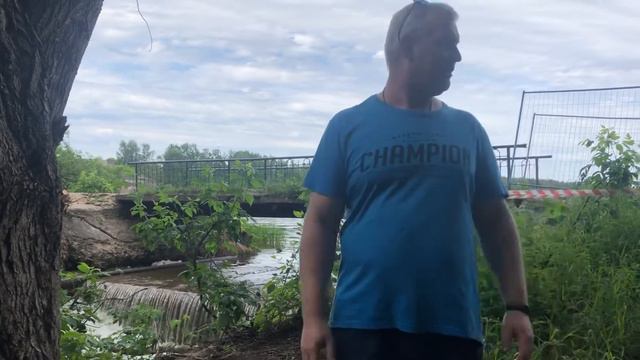 Реконструкция моста у Малаховского озёра смотреть онлайн