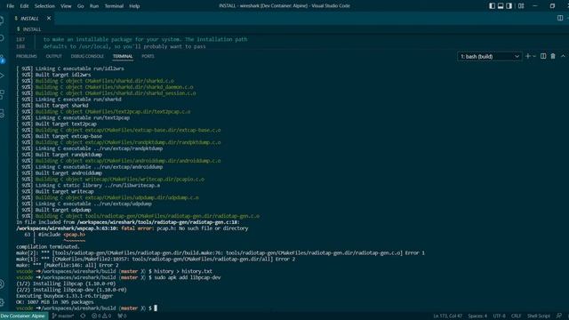Install pcap in Alpine смотреть онлайн