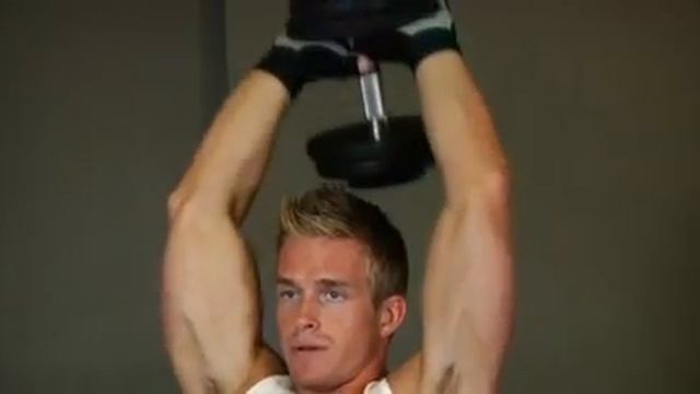 Seated Triceps Press