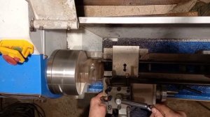 Фрезеровка на токарном станке WM210. Подшипниковая опора. Milling on a lathe WM210. Bearing support