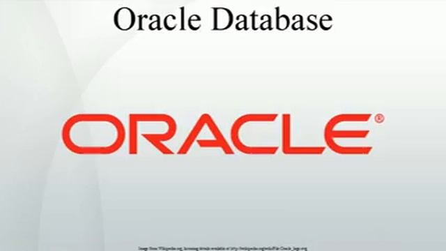 Oracle Database смотреть онлайн